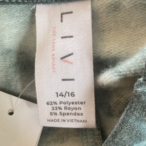 Lane Bryant LIVI CozySoft V-Neck Hooded Dress - Picture 7 of 10